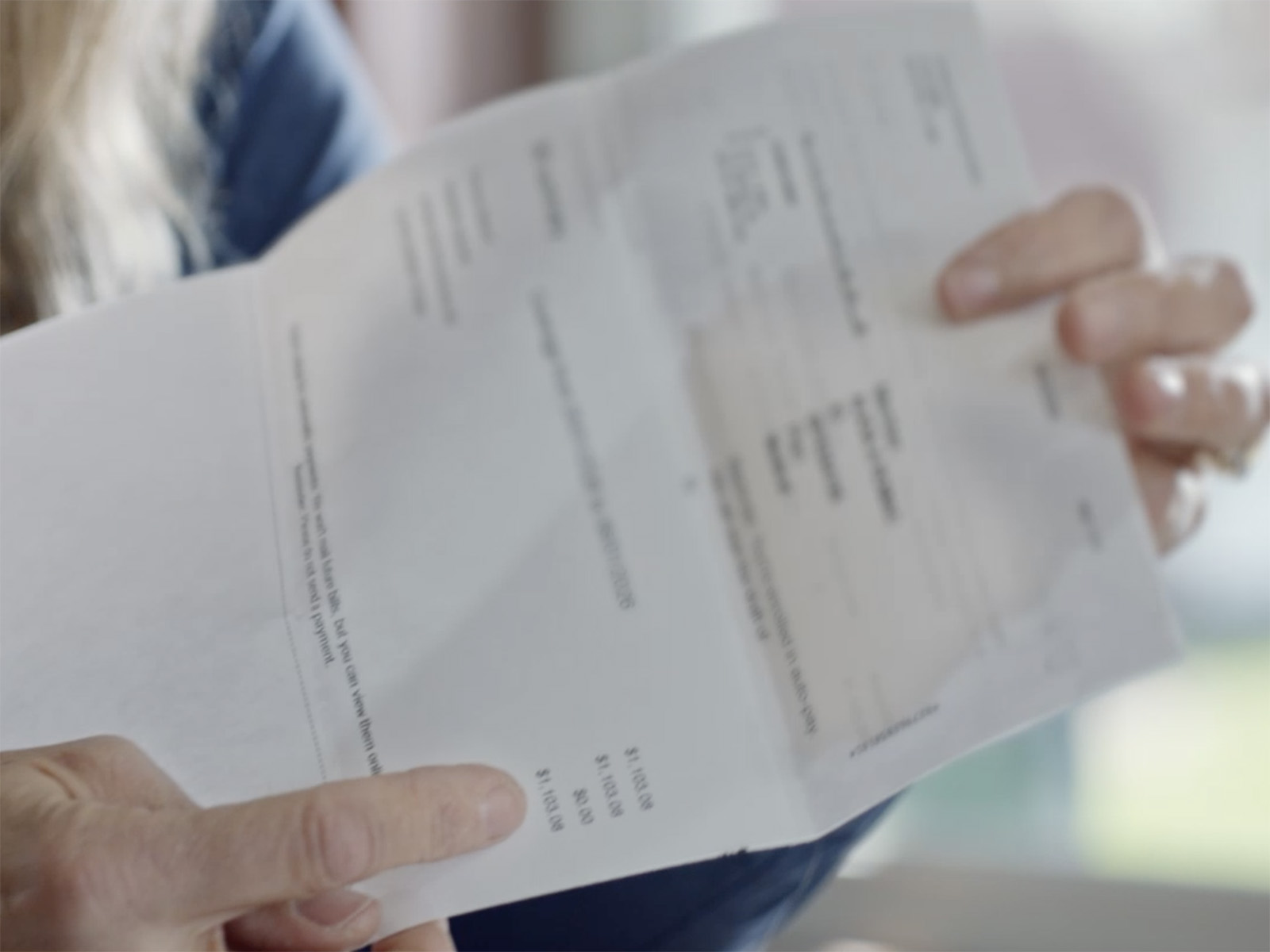 An insurance bill showing monthly premiums increasing